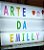 Quadro LED letras decorativo Light Box A4 cinema + 96 Letras - Imagem 3