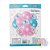 Kit 10 Balões bexigas Rosa e Azul e transparente decoração - Imagem 3