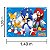 Decoração festa Sonic Painel TNT GIGANTE 1,40m aniversário - Imagem 14