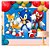 Decoração festa Sonic Painel TNT GIGANTE 1,40m aniversário - Imagem 3