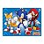 Decoração festa Sonic Painel TNT GIGANTE 1,40m aniversário - Imagem 16