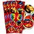 30 Adesivos redondo decoração Ladybug festa aniversário - Imagem 1
