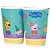 12 Copos decoração Peppa Pig 180ML festa aniversário - Imagem 5
