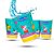 12 Copos decoração Peppa Pig 180ML festa aniversário - Imagem 1