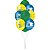 25 Balões Bexigas "9 polegadas decoração festas Toy Story - Imagem 3