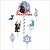 Topo de bolo Frozen topper personalizado decoração festa EVA - Imagem 2