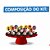 12 Topper tags Ladybug decoração de festa aniversários EVA - Imagem 2