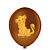25 Balões Bexigas  9" polega decoração festas Rei Leão - Imagem 7