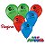 25 Balões Bexigas 9"pol decoração festas PJ Masks mais linda - Imagem 1