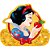 Vela Branca de neve Decoração Festa topo aniversário - Imagem 4