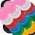 10 Pratos descartáveis 15cm color decoração festa - Imagem 10