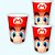 8 copos decoração Super Mario festa aniversário - Imagem 7