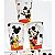 8 Lembrancinha Copos 180 ml Aniversário Mickey festa - Imagem 4