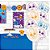 Kit festa Mesversário Bolofofos 60pçs Decoração festa - Imagem 4
