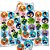 30 Adesivos Dragon ball redondo decoração festa - Imagem 3