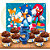 kit festa completo 102 pçs Decoração Sonic 5 Anos - Imagem 2