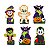 Kit Display 6uni enfeites de mesa decoração Halloween festa - Imagem 1