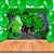 Kit Festa 51 Pçs Decoração Hulk Painel + 50 Bexigas Neon - Imagem 1