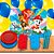 Kit festa COMPLETO Decoração Patrulha Canina 246 Itens - Imagem 1