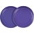 8 Pratos descartáveis 15cm Violeta decoração festa - Imagem 4