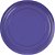 8 Pratos descartáveis 15cm Violeta decoração festa - Imagem 7
