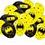 Kit festa Completo 125 uni Decoração festa Batman - Imagem 7