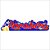 Decoração festa Branca de Neve Parabéns GIGANTE EVA 72x17cm - Imagem 1