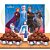 Kit festa decoração Frozen Painel GIGANTE + Forminhas + Vela - Imagem 1