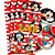 kit festa Decoração Mickey 188 pçs Aniversário Completo - Imagem 6