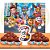 Kit festa Patrulha canina Painel GIGANTE + vela 3+ Forminhas - Imagem 9