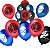 Kit Festa Homem aranha 77 itens decoração aniversário 4 anos - Imagem 4