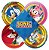 Kit festa Sonic 76 peças Decoração Aniversário completo - Imagem 5