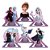 Kit festa completo 57 pçs decoração Frozen aniversário - Imagem 10