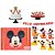 Kit festa completo 39pçs Decoração Mickey em EVA - Imagem 2