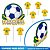Kit festa Completo 39pçs Decoração Copa Brasil em EVA - Imagem 16