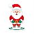 Centro de mesa Display Decoração Natal Papai Noel 17,5x10,5cm - Imagem 3