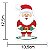 Centro de mesa Display Decoração Natal Papai Noel 17,5x10,5cm - Imagem 4