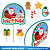Kit festa completo 39pçs Decoração NATAL melhor kit EVA - Imagem 5