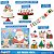 Kit festa completo 39pçs Decoração NATAL melhor kit EVA - Imagem 13