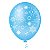 25 Bexigas Balão N9 Decoração Frozen Floco de neve Festa - Imagem 2