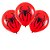 25 Bexigas balão n9 Decoração Homem Aranha Festa Aranha - Imagem 3