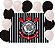 Kit festa completo 101 Pçs Decoração Corinthians festa - Imagem 2
