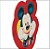 Topper Tegs para doces Decoração Mickey Mouse Disney em EVA - Imagem 3