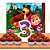 Kit festa Masha e o Urso Painel GIGANTE+ Forminhas + Vela N3 - Imagem 2