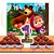 Kit festa Masha e o Urso Painel GIGANTE+ Forminhas + Vela N1 - Imagem 1