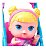 Boneca com Carrinho babys collection fofa e resistente - Imagem 3