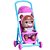 Boneca com Carrinho babys collection negra fofa e resistente - Imagem 4