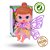 Boneca fada babys collection fadinha Morena Fofinha cheirosa - Imagem 2