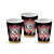 8 Copos decoração festa Corinthians festa Aniversário 200ML - Imagem 3