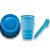 Kit Descartáveis completo 85 pçs decoração festa AZUL - Imagem 1